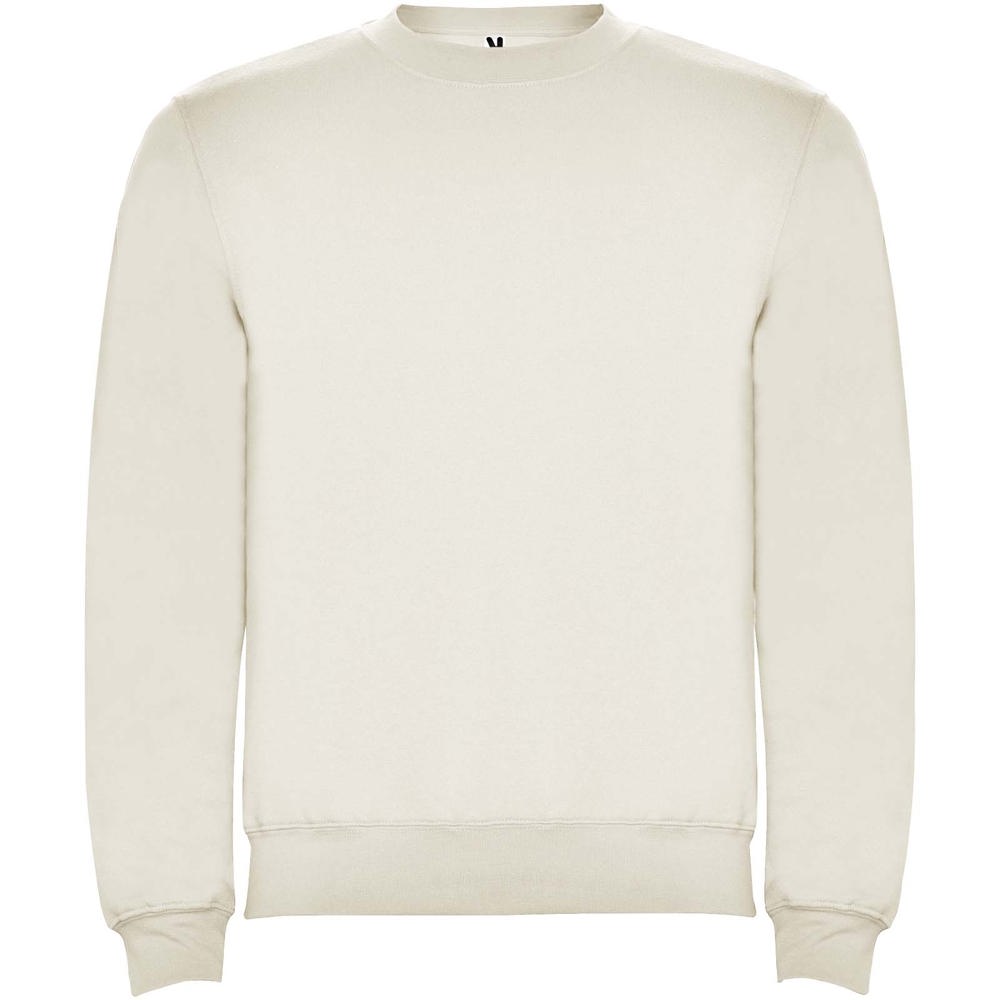 Clasica unisex trui met ronde hals - bedrukt of onbedrukt verkrijgbaar - Vintage wit