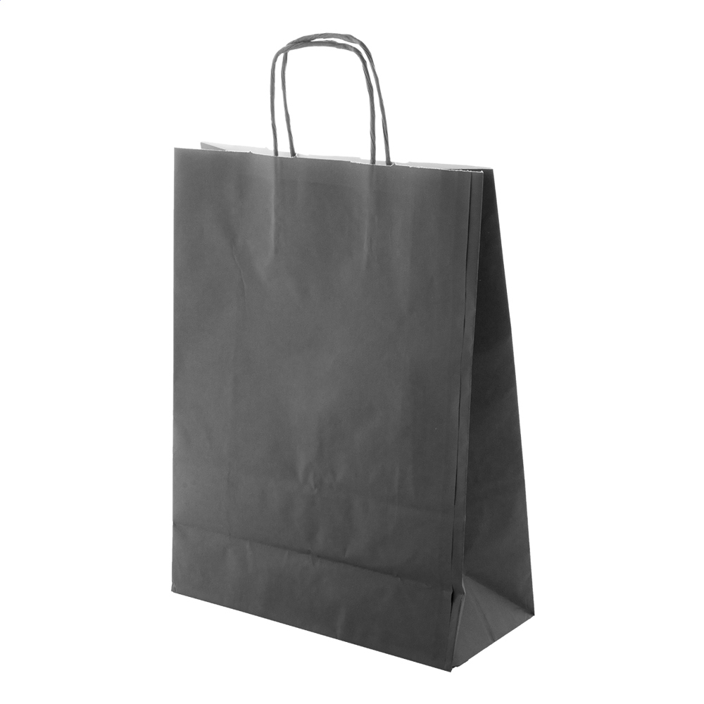 Mall - papieren tas - voor bedrijven en relatiegeschenken - Zwart