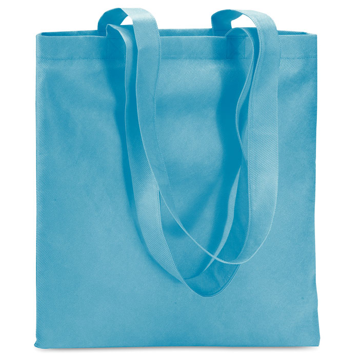 TOTECOLOR - Non-woven boodschappentas - kopen of bedrukken - turquoise