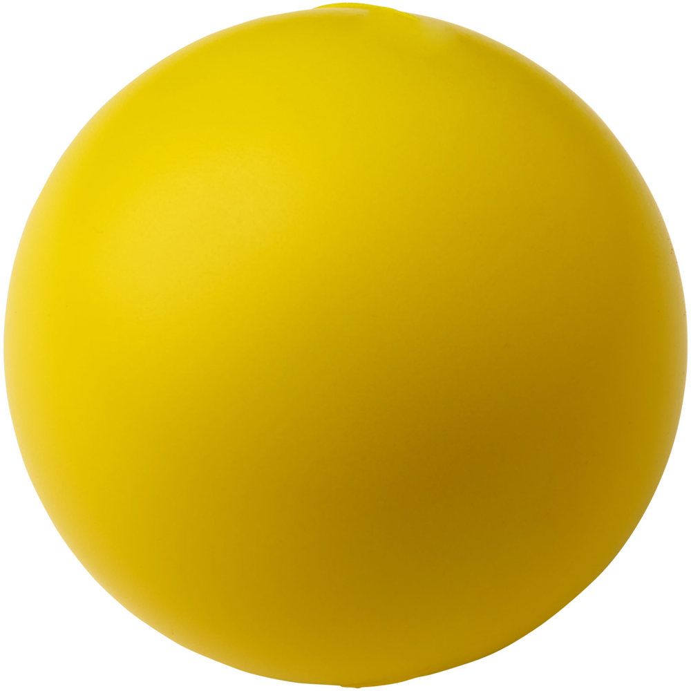 Cool anti-stress bal - bedrukt of onbedrukt verkrijgbaar - geel