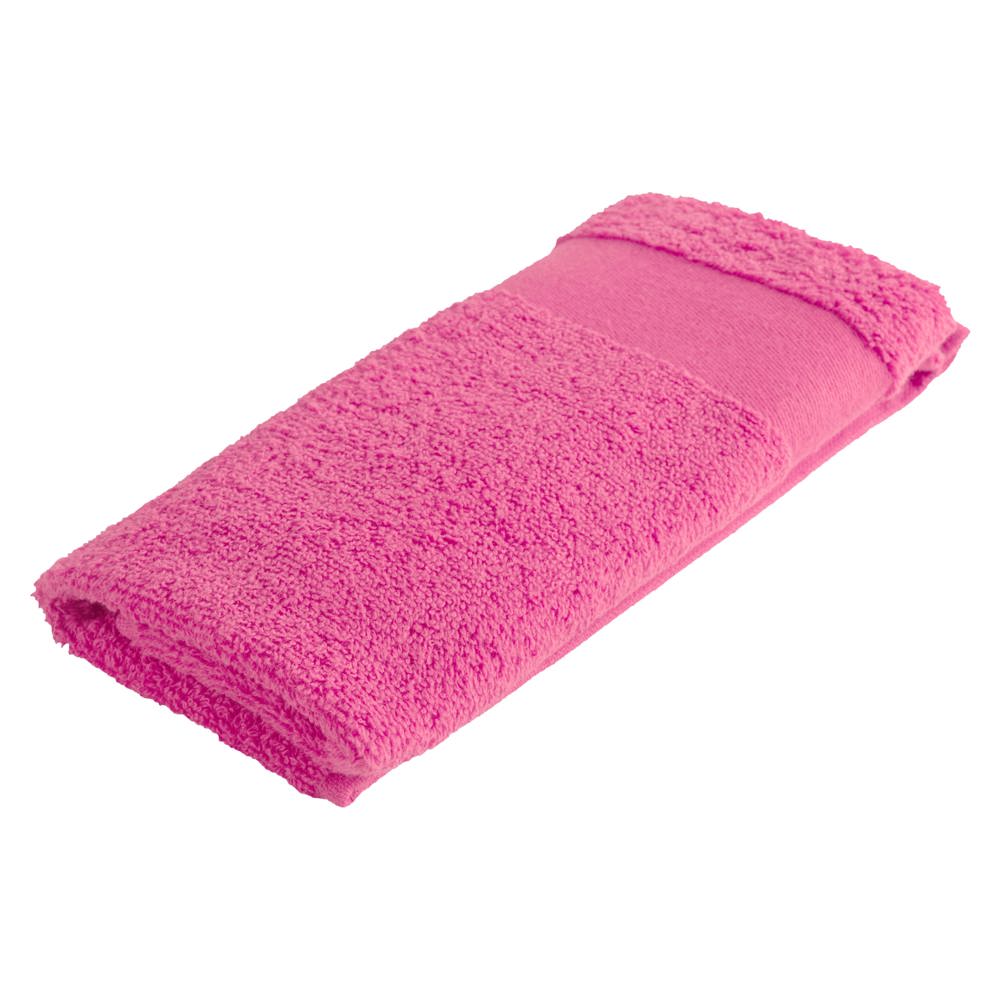 Sophie Muval gastendoek 50x30 cm, 450 gr/m² - voor bedrijven en relatiegeschenken - Roze (PMS 212c) / Roze