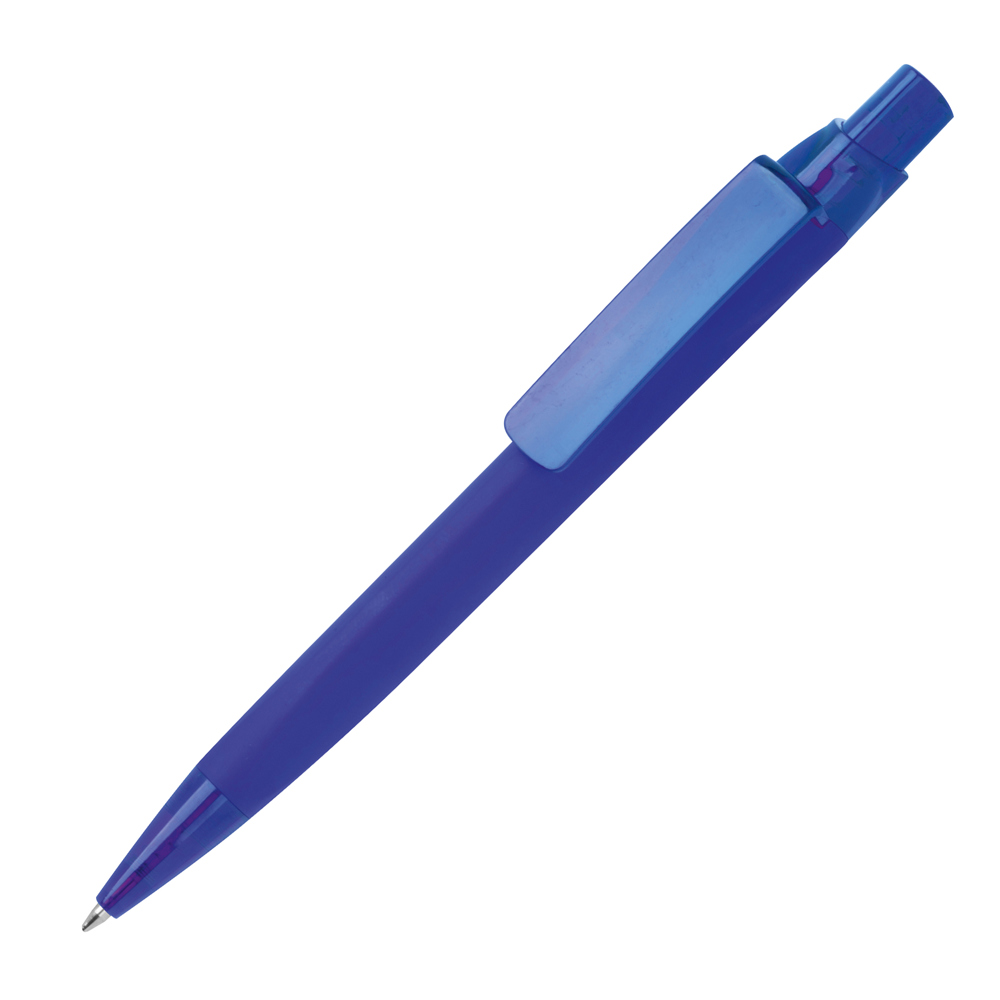 Rubberen balpen - blauw