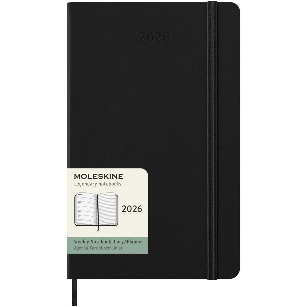 Moleskine week-agenda voor 12 maanden met harde kaft L - voor bedrijven en relatiegeschenken