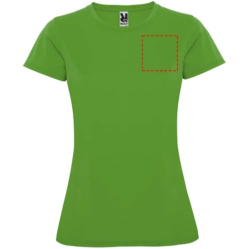 Montecarlo 150 g/m² sportshirt met korte mouwen voor dames
