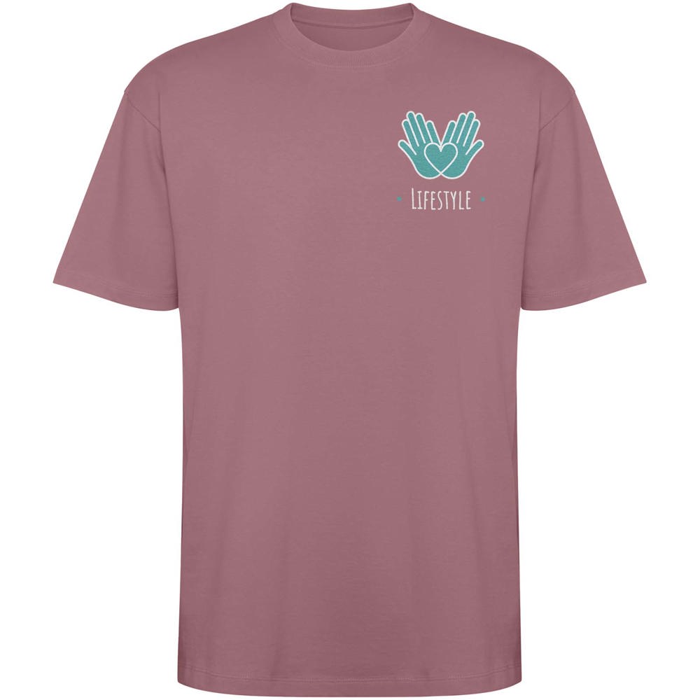 Bull 210 g/m² oversized unisex T-shirt met korte mouwen