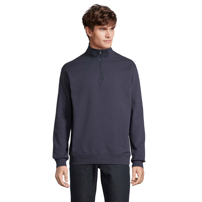 CONRAD - CONRAD Sweater met Rits - kopen of bedrukken - Franse Marine
