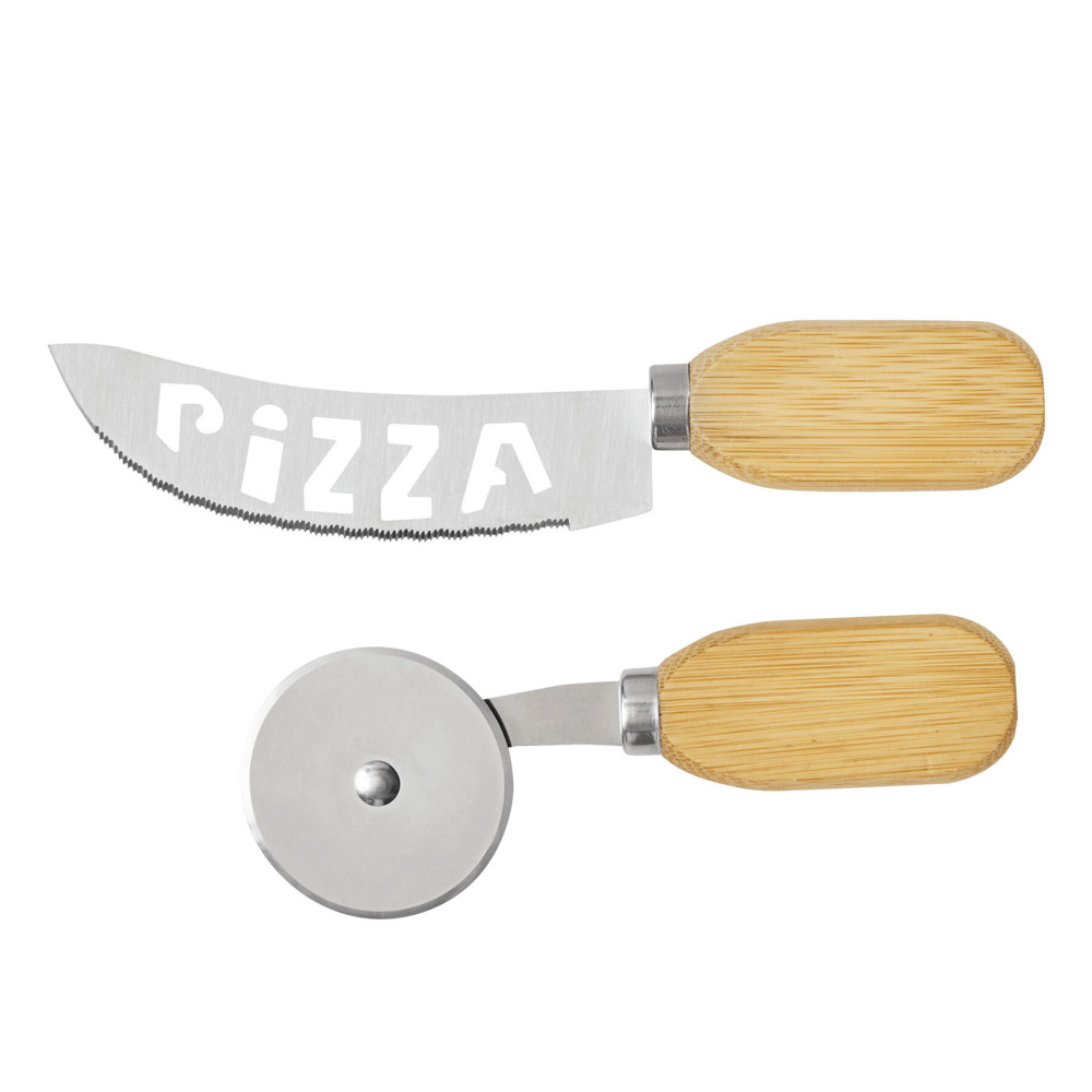 DUOSLICE - Pizza-snijdset - voor bedrijven en relatiegeschenken