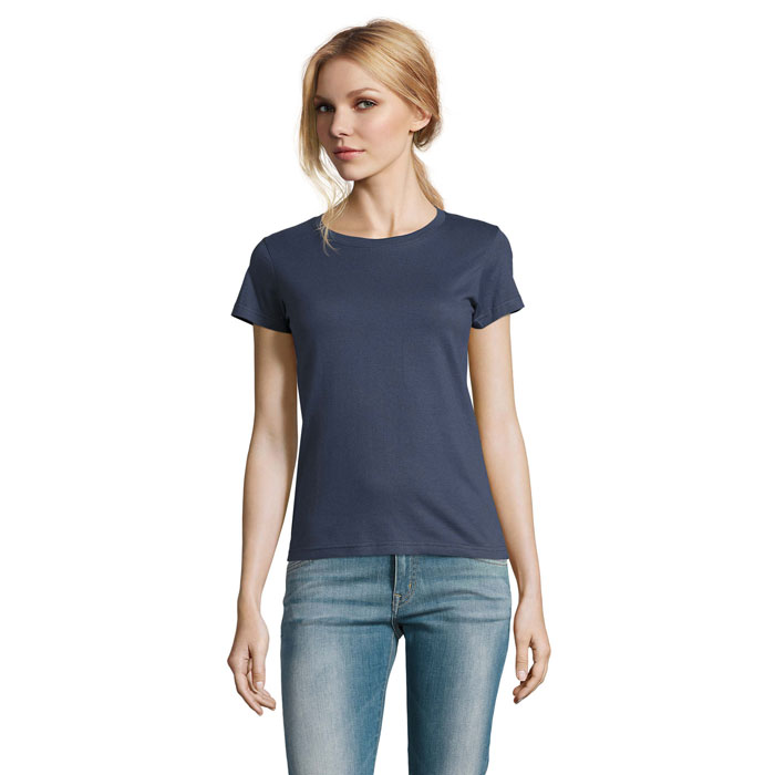 IMPERIAL WOMEN - IMPERIAL DAMES T-Shirt 190g - voor bedrijven en relatiegeschenken - Denim
