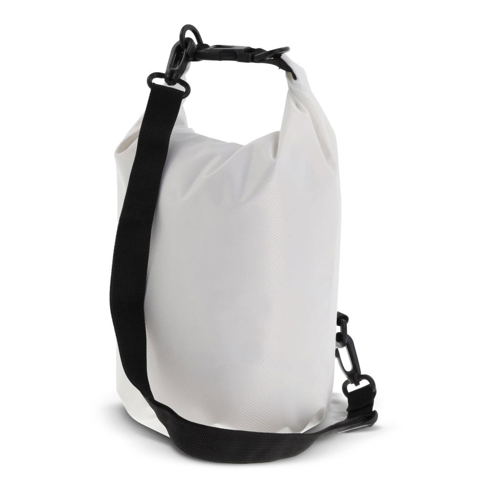 Waterwerende tas 5L IPX6 - voor bedrijven en relatiegeschenken - Wit