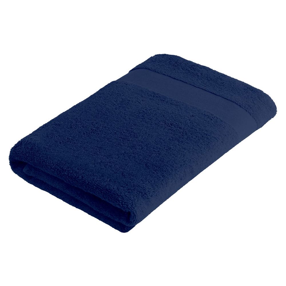 Sophie Muval handdoek bio 140x70 cm, 500 gr/m² - met logo of onbedrukt bestellen - Navy (PMS 533c) / Navy