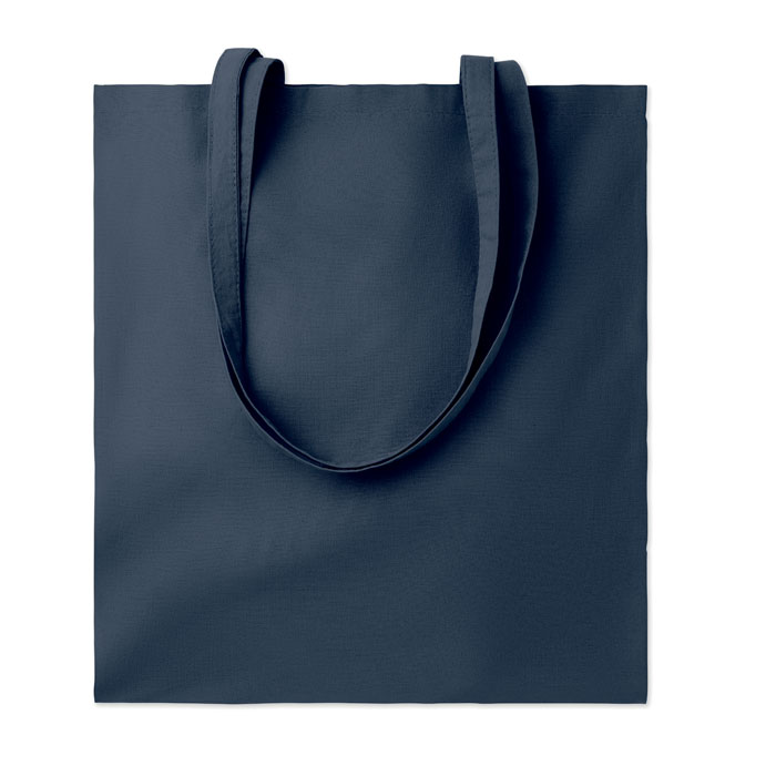 COTTONEL COLOUR + - Katoenen boodschappentas - kopen of bedrukken - Marineblauw