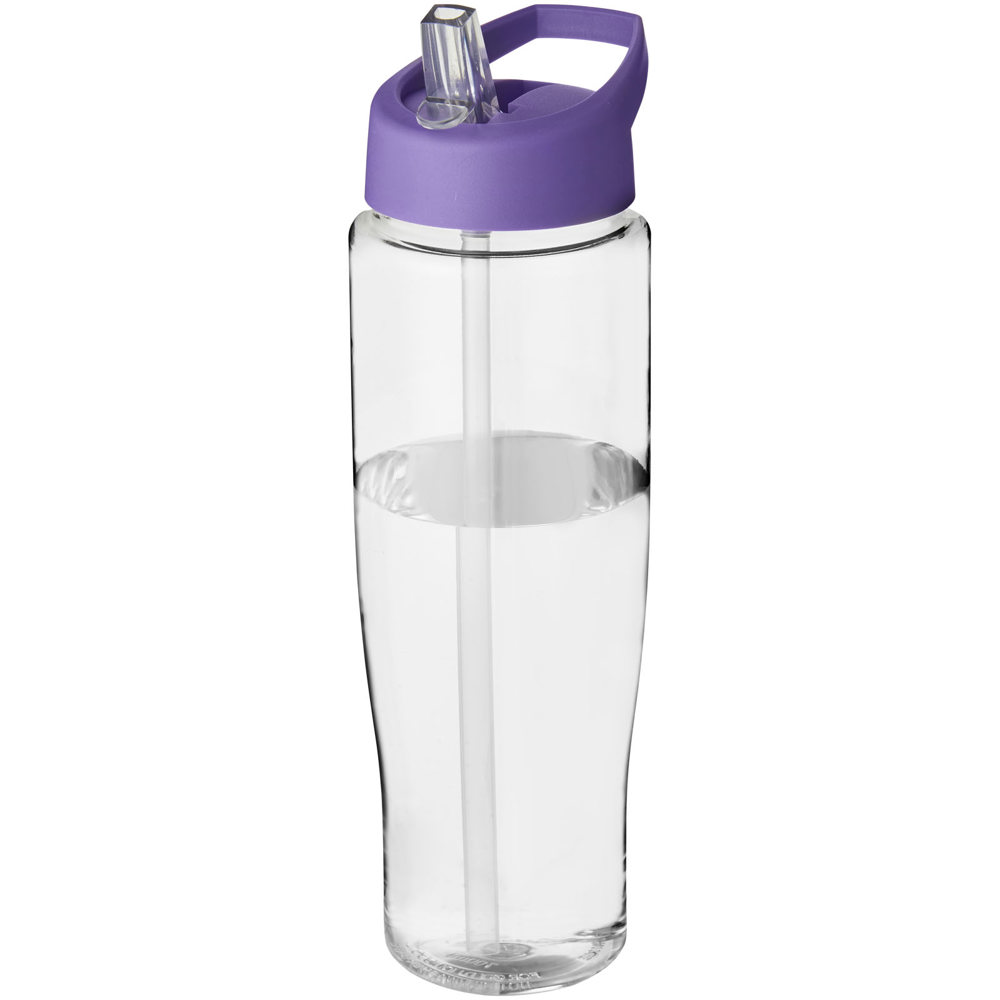 H2O Active® Tempo 700 ml sportfles met fliptuitdeksel - kopen of bedrukken - Transparent, Paars