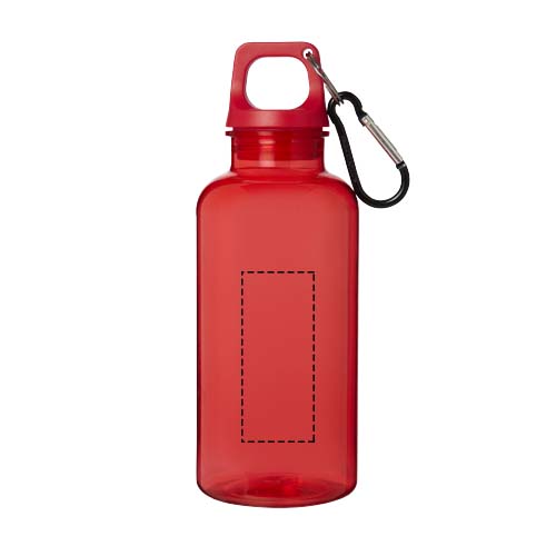 Oregon 400 ml waterfles van RCS-gecertificeerd gerecycled plastic met karabijnhaak