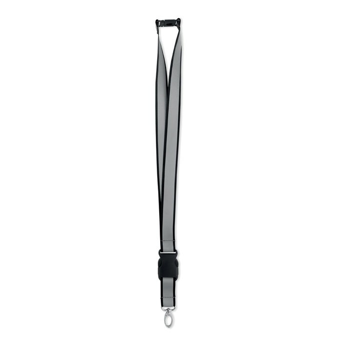 TOSEE - RPET lanyard reflecterend - met logo of onbedrukt bestellen