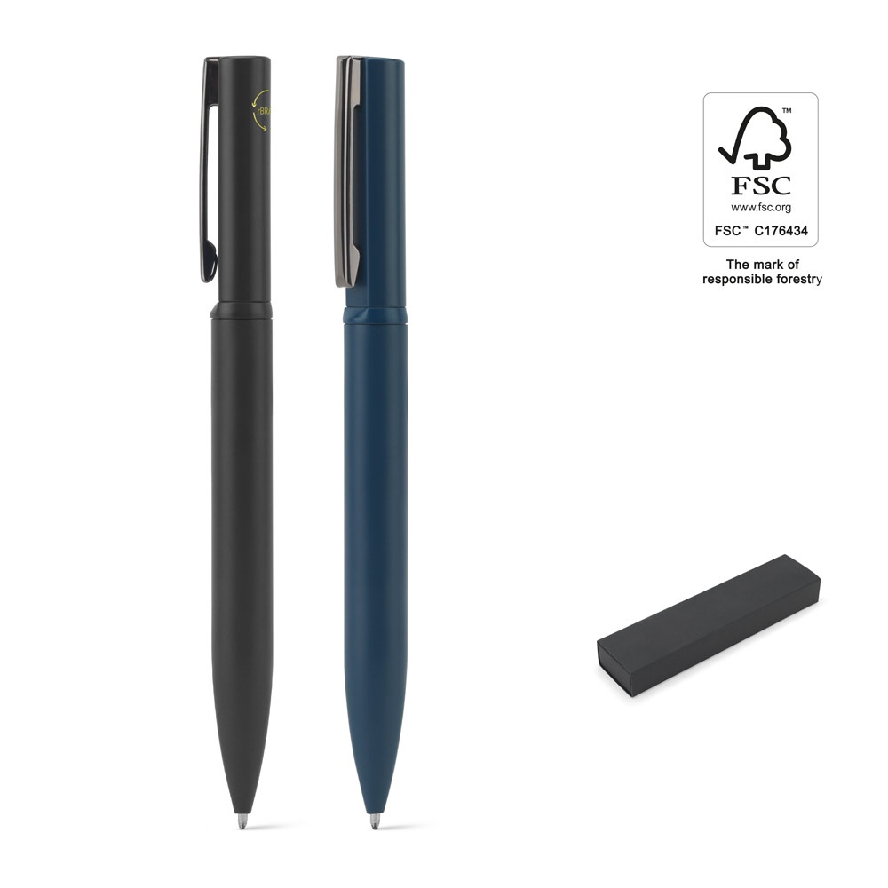 ELSIE. Elegante metalen balpen (60% gerecycled) - voor bedrijven en relatiegeschenken