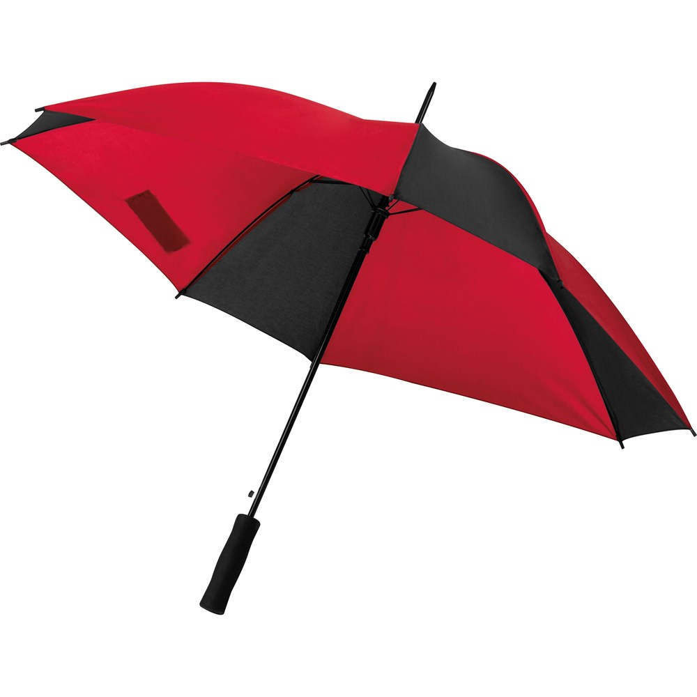 Paraplu - 2 kleurig - met logo of onbedrukt bestellen - Rood