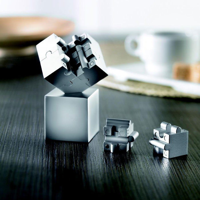 KUBZLE - Metalen 3D puzzel - kopen of bedrukken