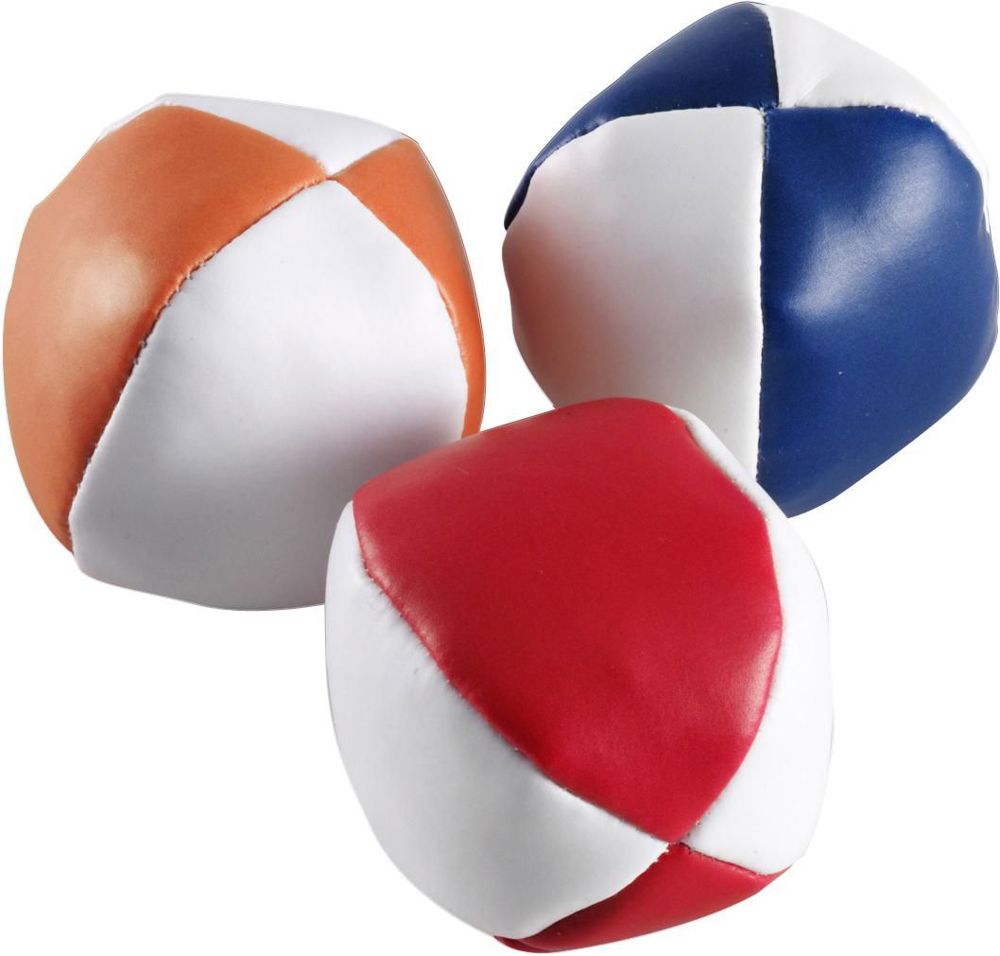 PVC jongleerballen set Amiya - voor bedrijven en relatiegeschenken