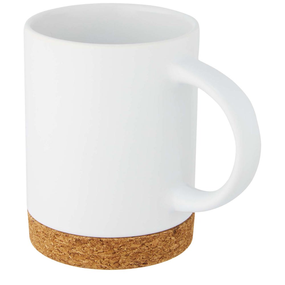 Neiva keramische mok van 425 ml met een bodem van kurk - voor bedrijven en relatiegeschenken