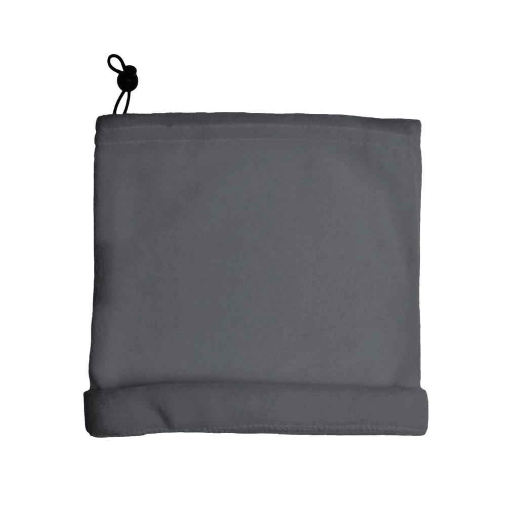Ski col fleece - voor bedrijven en relatiegeschenken - Donkergrijs (PMS Cool Grey 11c) / Donkergrijs