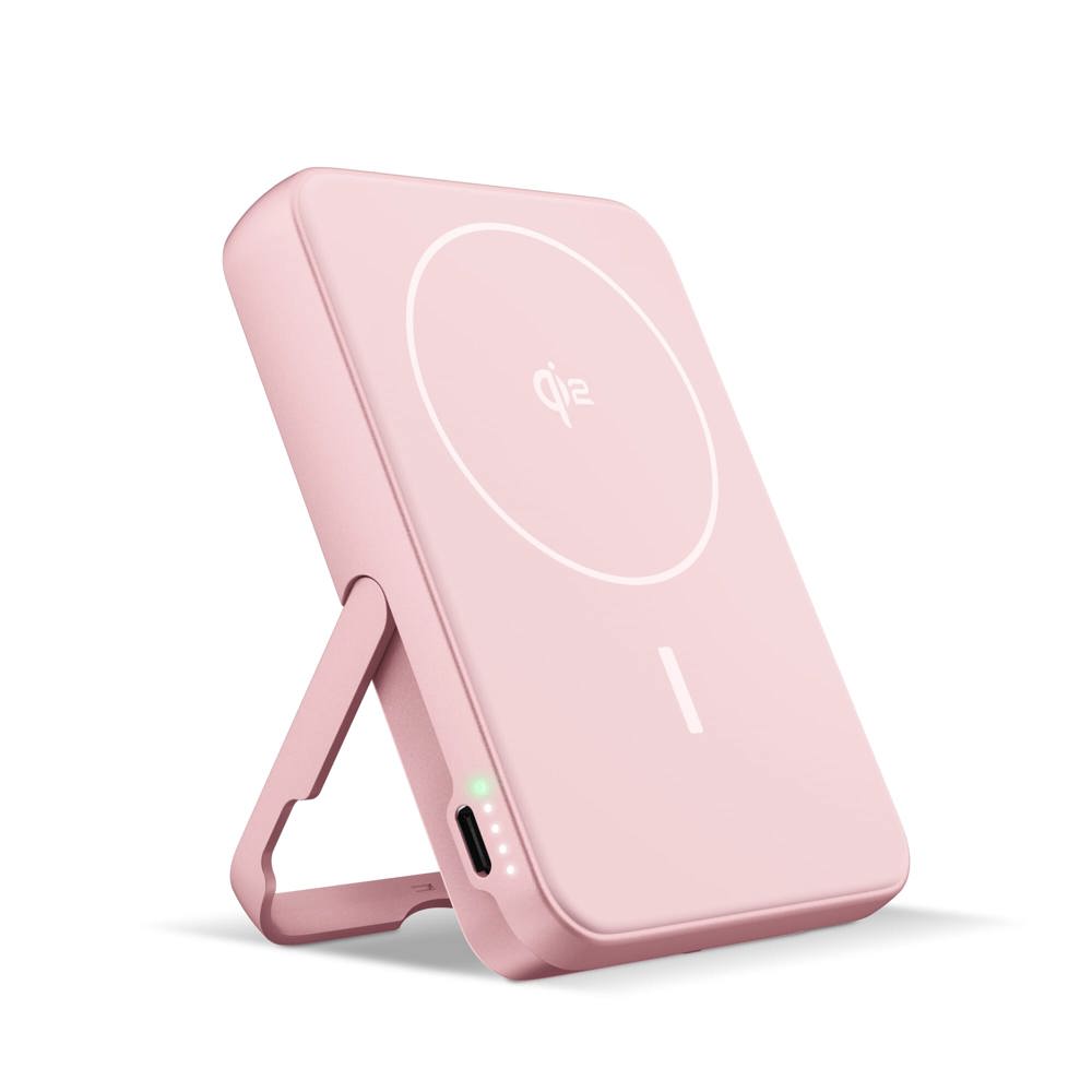Fresh 'n Rebel Draadloze Powerbank 10000mAh Geschikt voor MagSafe - Roze