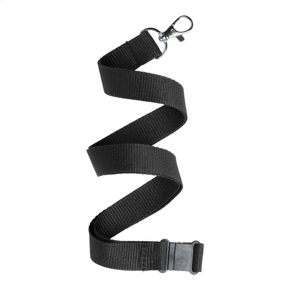 Savent - lanyard - voor bedrijven en relatiegeschenken - zwart