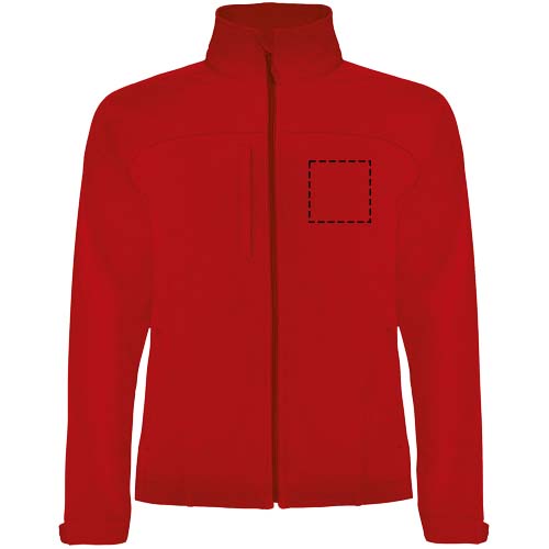 Rudolph unisex softshell jack