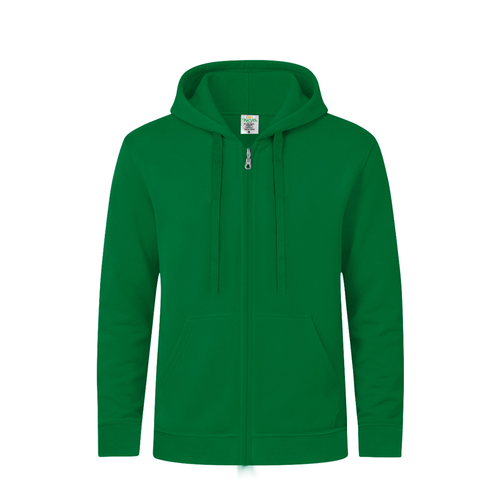 Volwassene Hooded + Rits Sweatshirt "keya" SWZ280 - bedrukt of onbedrukt verkrijgbaar - VER