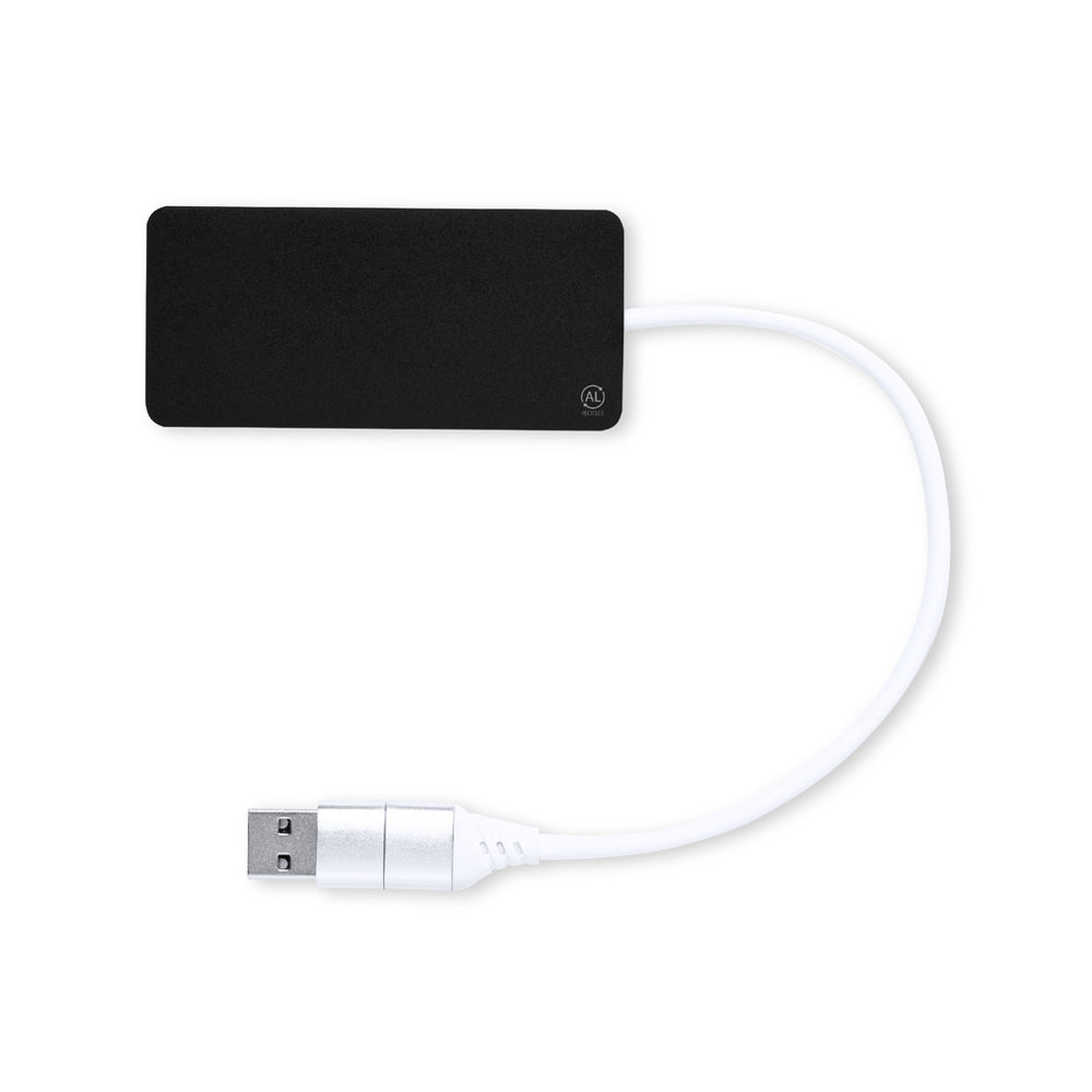 USB Hub Kalat - bedrukt of onbedrukt verkrijgbaar - NEG