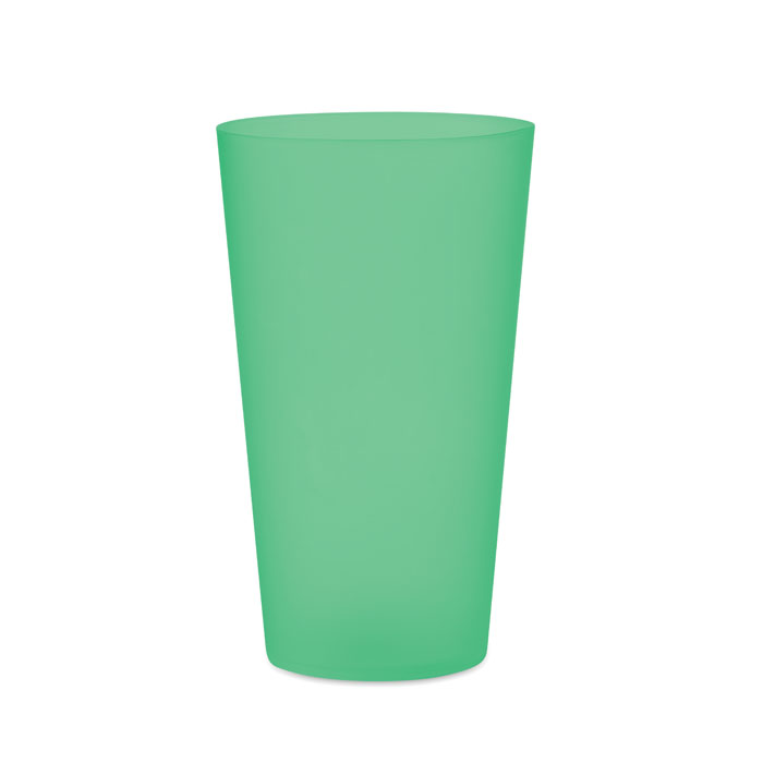 FESTA LARGE - Herbruikbare event beker 500ml - kopen of bedrukken - transparant groen