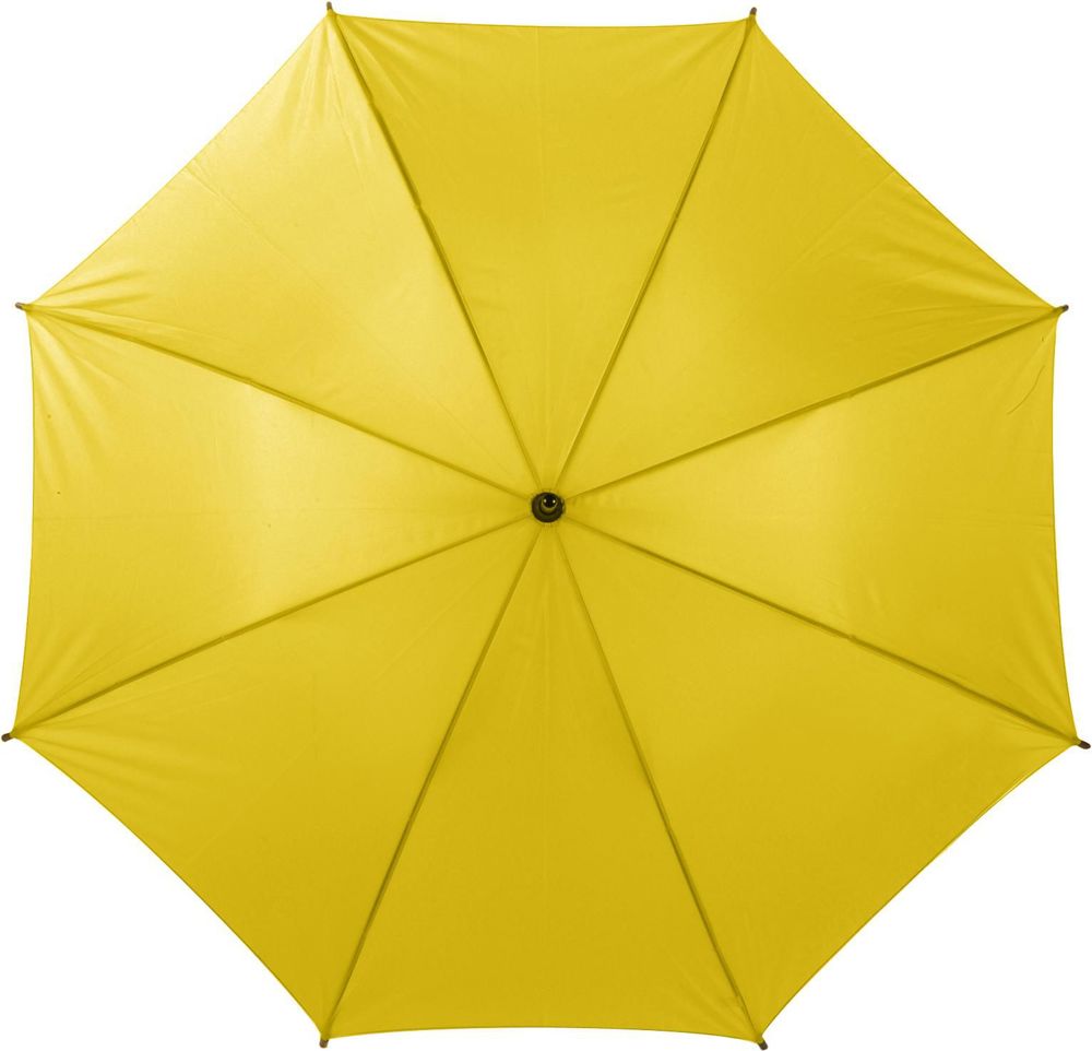 Polyester (190T) paraplu Kelly - Geel