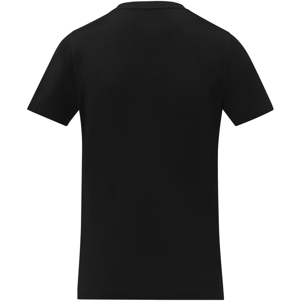 Somoto Dames T-shirt met V-hals en korte mouwen 
