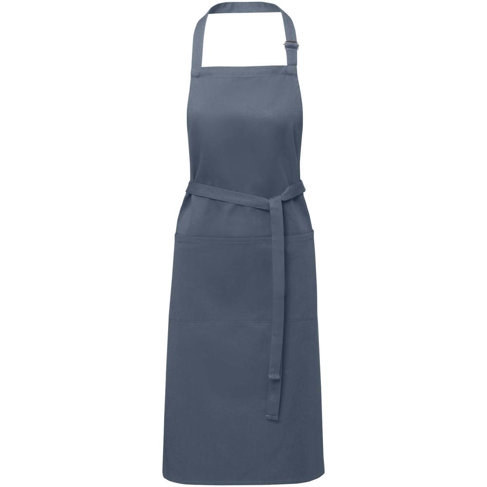Andrea schort van 240 g/m² met verstelbare nekband - voor bedrijven en relatiegeschenken - Hale blauw