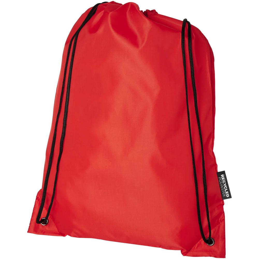 Oriole RPET rugzak met trekkoordsluiting 5L - kopen of bedrukken - rood