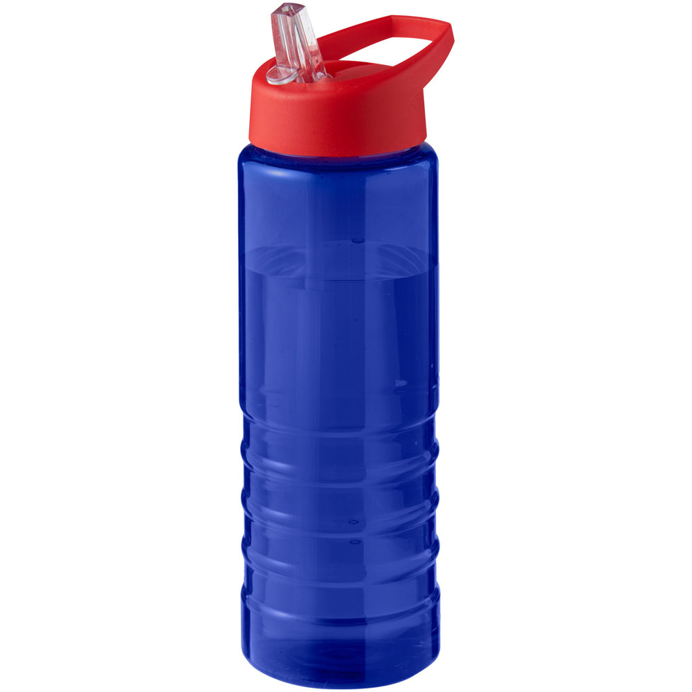 H2O Active® Eco Treble 750 ml drinkfles met tuitdeksel - bedrukt of onbedrukt verkrijgbaar - Blauw, Rood