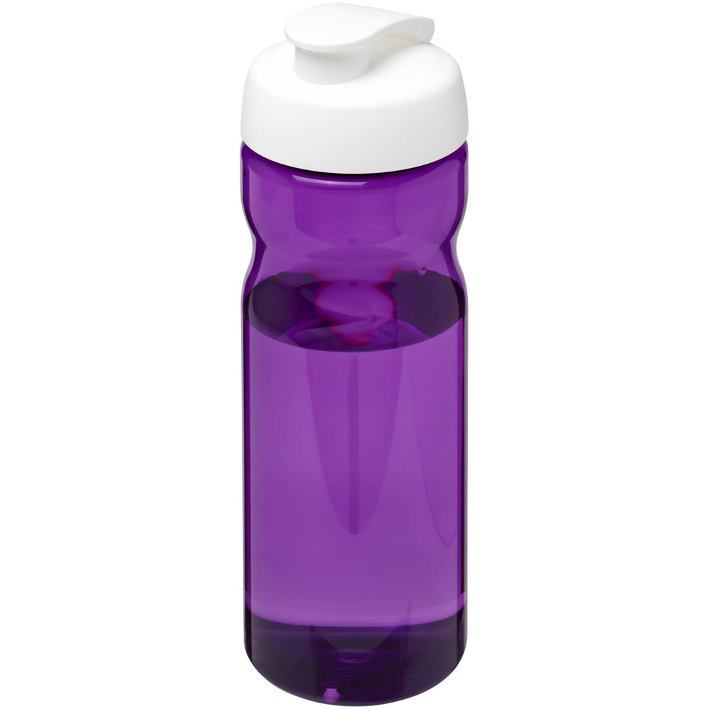 H2O Active® Eco Base 650 ml sportfles met kanteldeksel - kopen of bedrukken - Paars, Wit