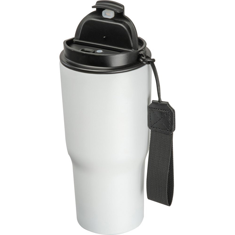 Dubbelwandige drinkbeker van rvs, 550 ml