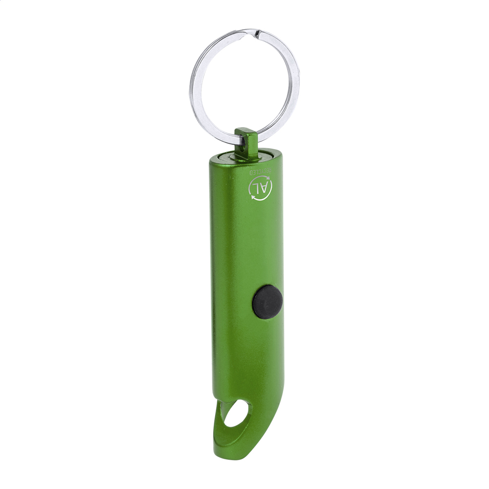 Rutto - flesopener zaklamp - met logo of onbedrukt bestellen - groen