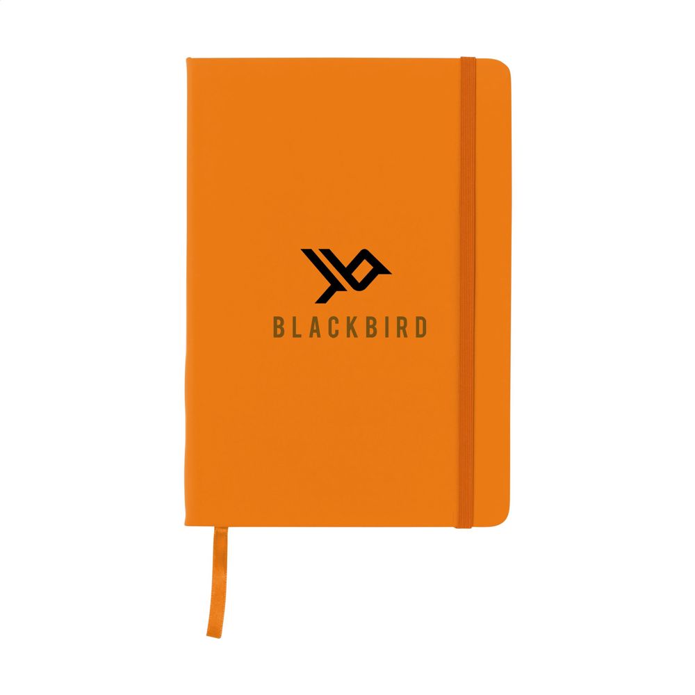BudgetNote A5 Lines notitieboek - met logo of onbedrukt bestellen - Oranje