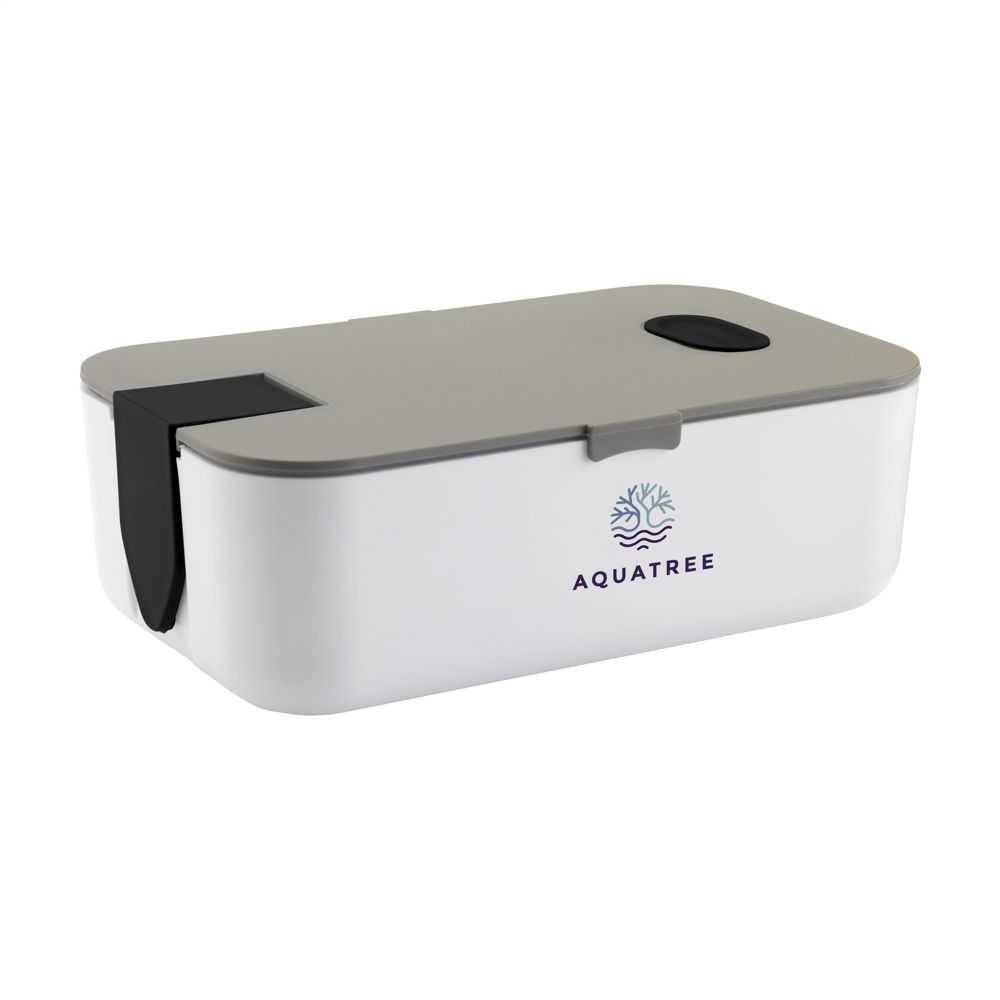 Multi Box lunchbox - met logo of onbedrukt bestellen - Zwart