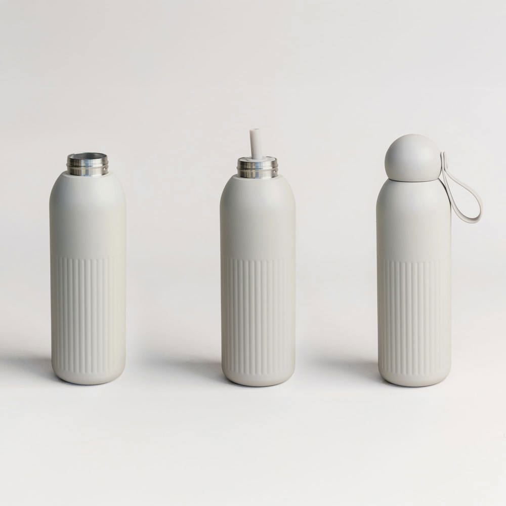 Sagaform Tekla stalen fles (gerecycled) 500 ml