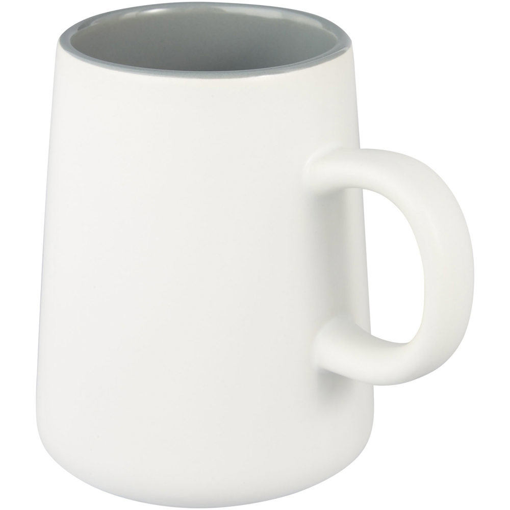 Joe 450 ml keramische mok - met logo of onbedrukt bestellen - Wit