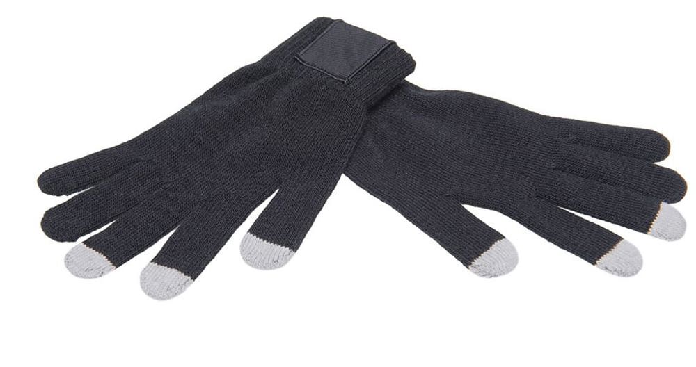 Promo touchscreen handschoenen met label - bedrukt of onbedrukt verkrijgbaar