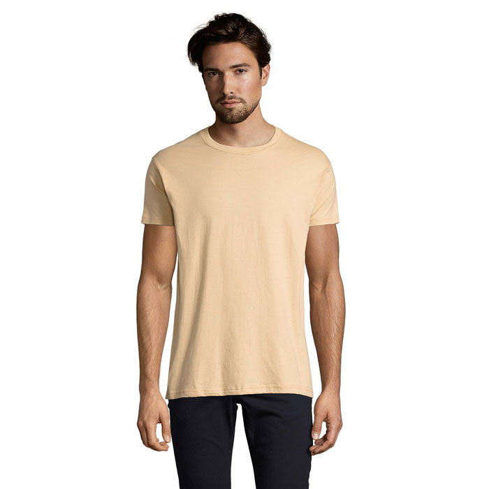 IMPERIAL - IMPERIAL MEN T-Shirt 190g - bedrukt of onbedrukt verkrijgbaar - Sand