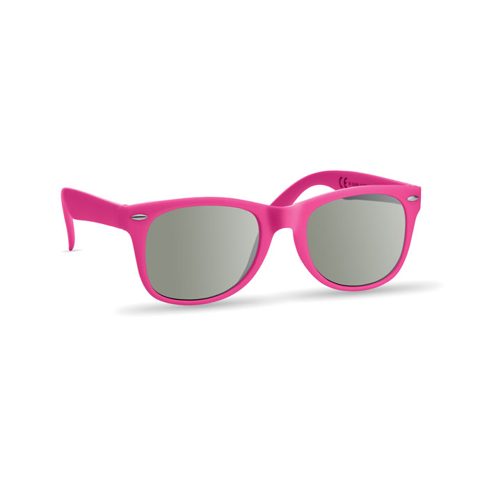 AMERICA - Zonnebril met UV bescherming - voor bedrijven en relatiegeschenken - fuchsia