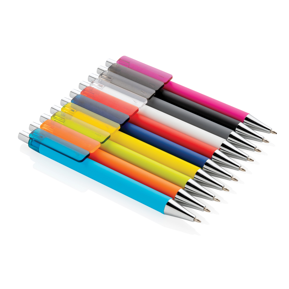 X8 RCS R-ABS pen met smooth touch - met logo of onbedrukt bestellen