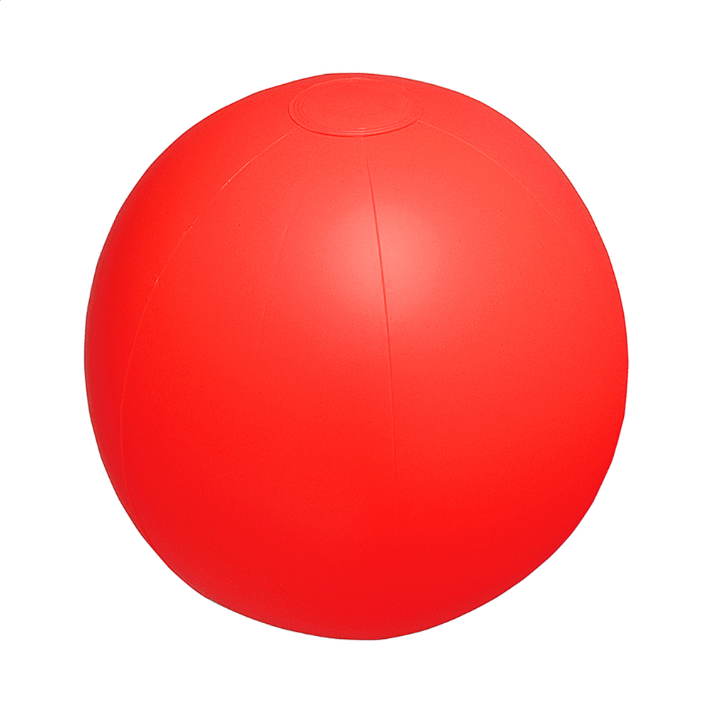 Playo - strandbal (ø28 cm) - bedrukt of onbedrukt verkrijgbaar - rood