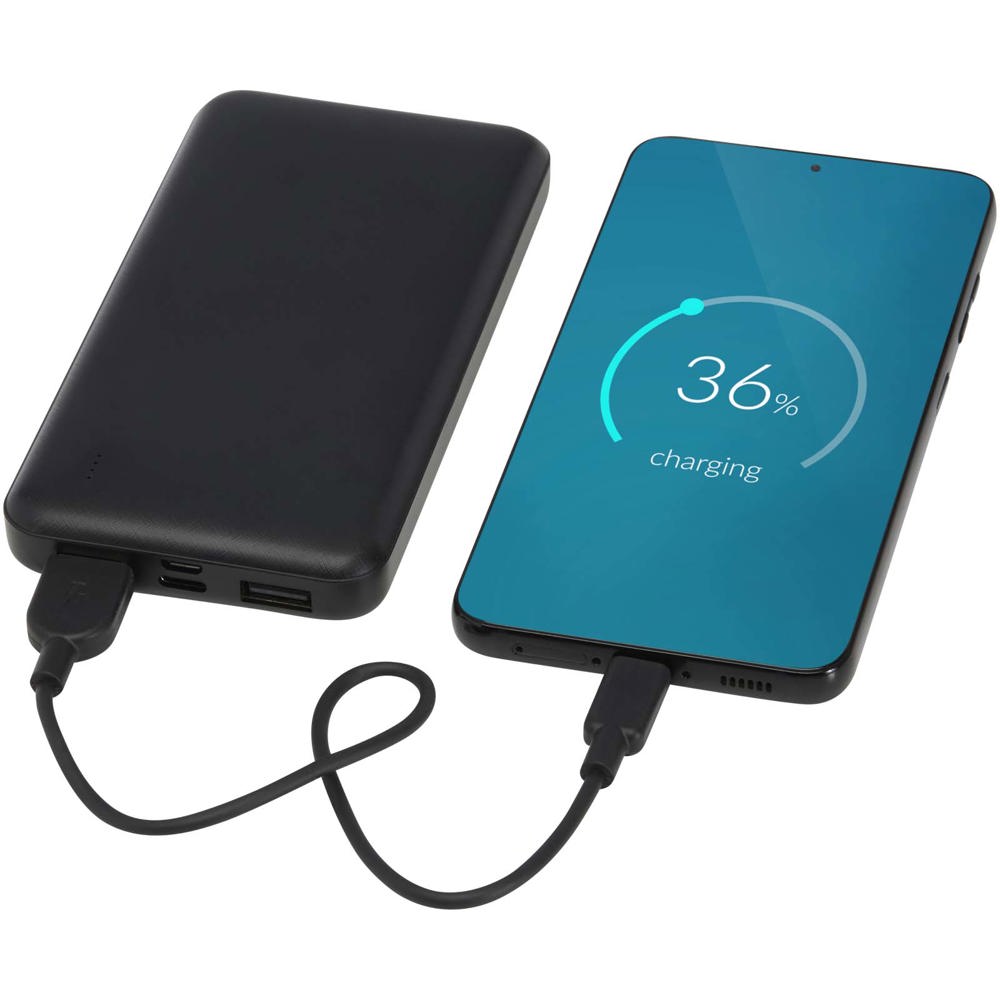Intan powerbank van 10.000 mAh 10 W van gerecycled plastic