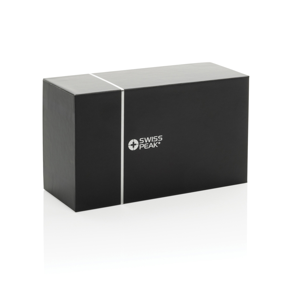 Swiss Peak RCS gerecycled aluminium 10W bass speaker