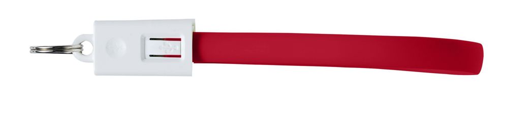 ABS laadkabel Pierre - met logo of onbedrukt bestellen - Rood